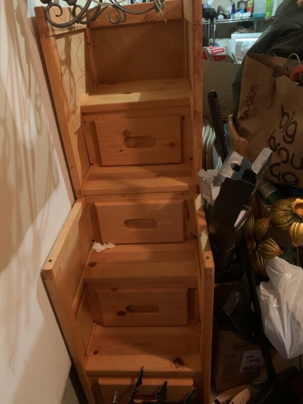Bunk bed ladder