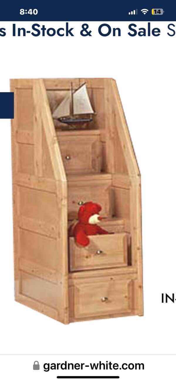 Bunk bed ladder - Image 3